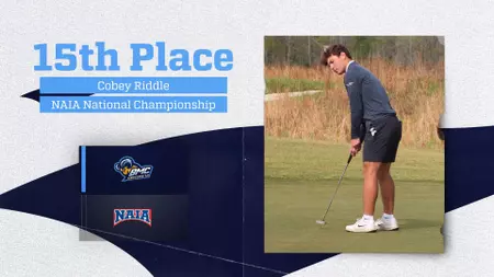 Blue Mountain Christian's Cobey Riddle Secures Top-15 Finish at NAIA National Golf Championship