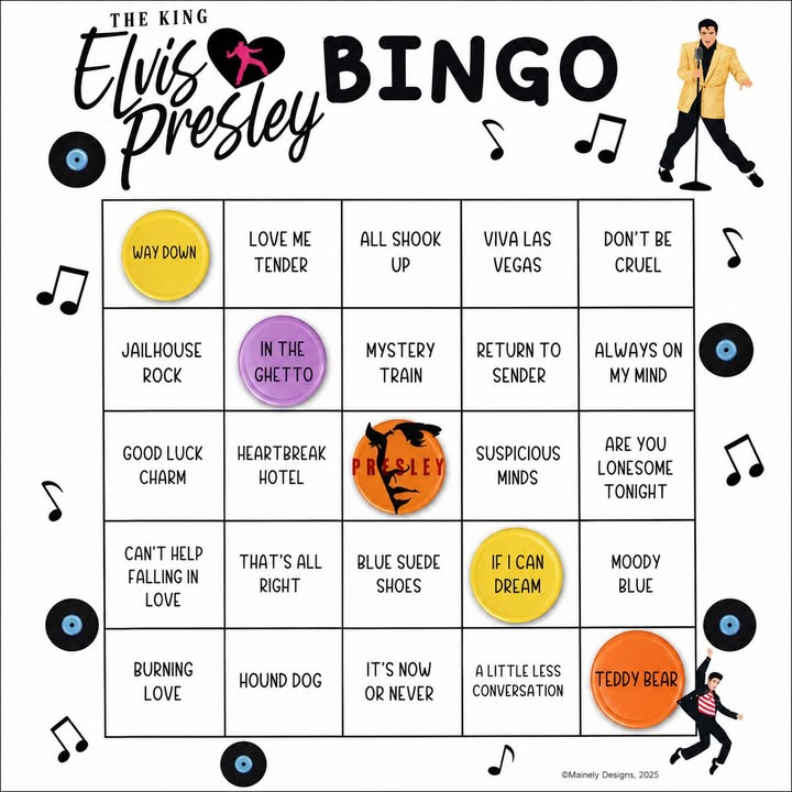 Elvis Bingo Comes to Downtown Ripley: A Rock 'n' Roll Twist on a Classic Game