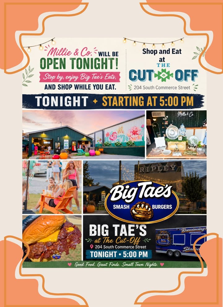 Millie & Co Opens Tonight for Shopping and Dining at The Cut-Off Downtown