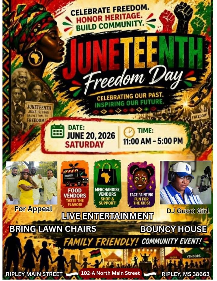 MLK Dream Team Hosts First Juneteenth Celebration at Ripley Main Street