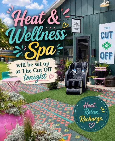 Heat & Wellness Spa Pop-Up Brings Relaxation to The Cut Off Tonight