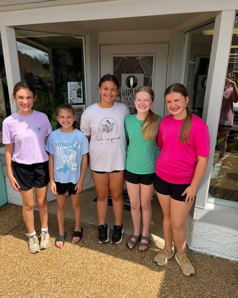 Ripley Girl Scouts Transform Downtown with Community Beautification Project