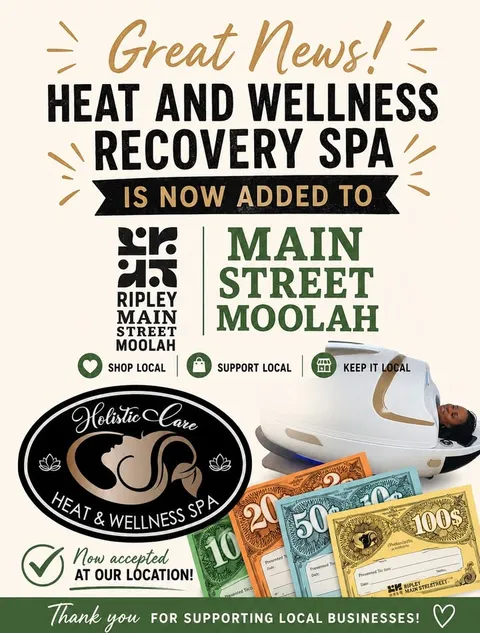 Heat & Wellness Recovery Spa Joins Ripley's Main Street Moolah Program