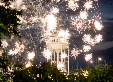 Ripley Lights Up the Sky: First Baptist Church Hosts Spectacular Fourth of July Fireworks Display