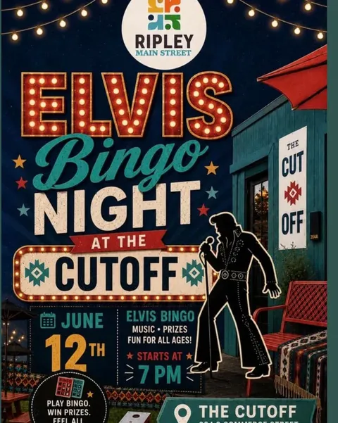 Get All Shook Up: Elvis Bingo Night Coming to The Cut-Off